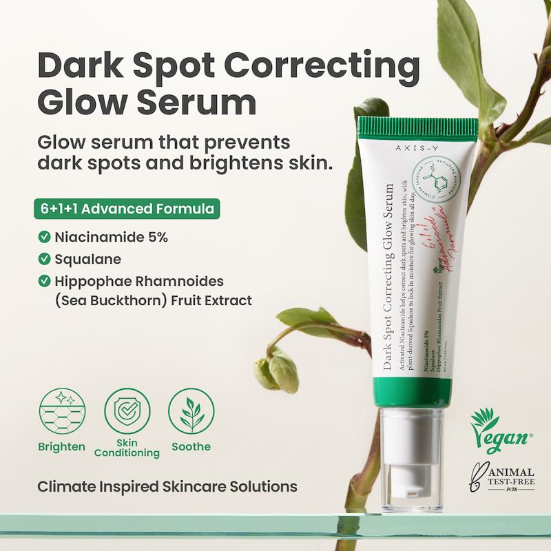 AXIS-Y Dark Spot Correcting Brightening Serum | Korean Hyperpigmentation Dark Spot Serum
