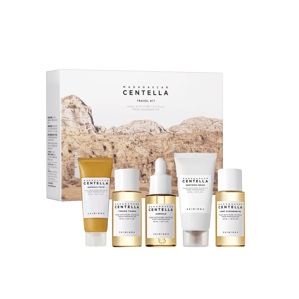 Skin1004 Madagascar Centella Even Tone Travel Kit | Korean Brightening Travel Set
