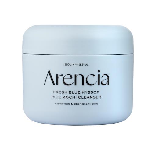 Arencia Fresh Blue Hyssop Rice Mochi Korean Foam Cleanser 120g | Clarifying Gentle Cleanser
