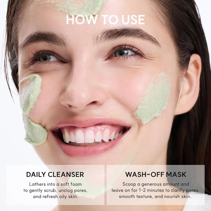 Arencia Fresh Green Rice Mochi Korean Foam Cleanser 120g | Hydrating Gentle Cleanser
