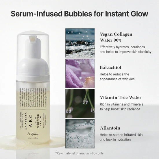 Dr.Althea ABC Glow Brightening Whipped Serum 100ml | Korean Vitamin C Glow Serum