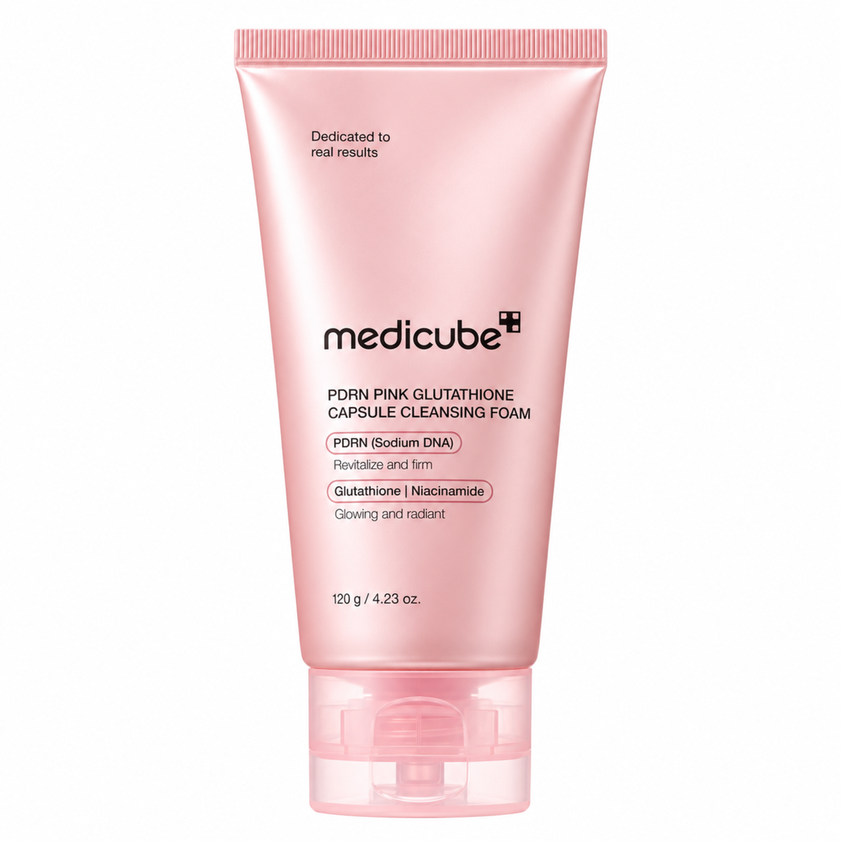 Medicube PDRN Pink Glutathione Capsule Cleansing Foam 120g