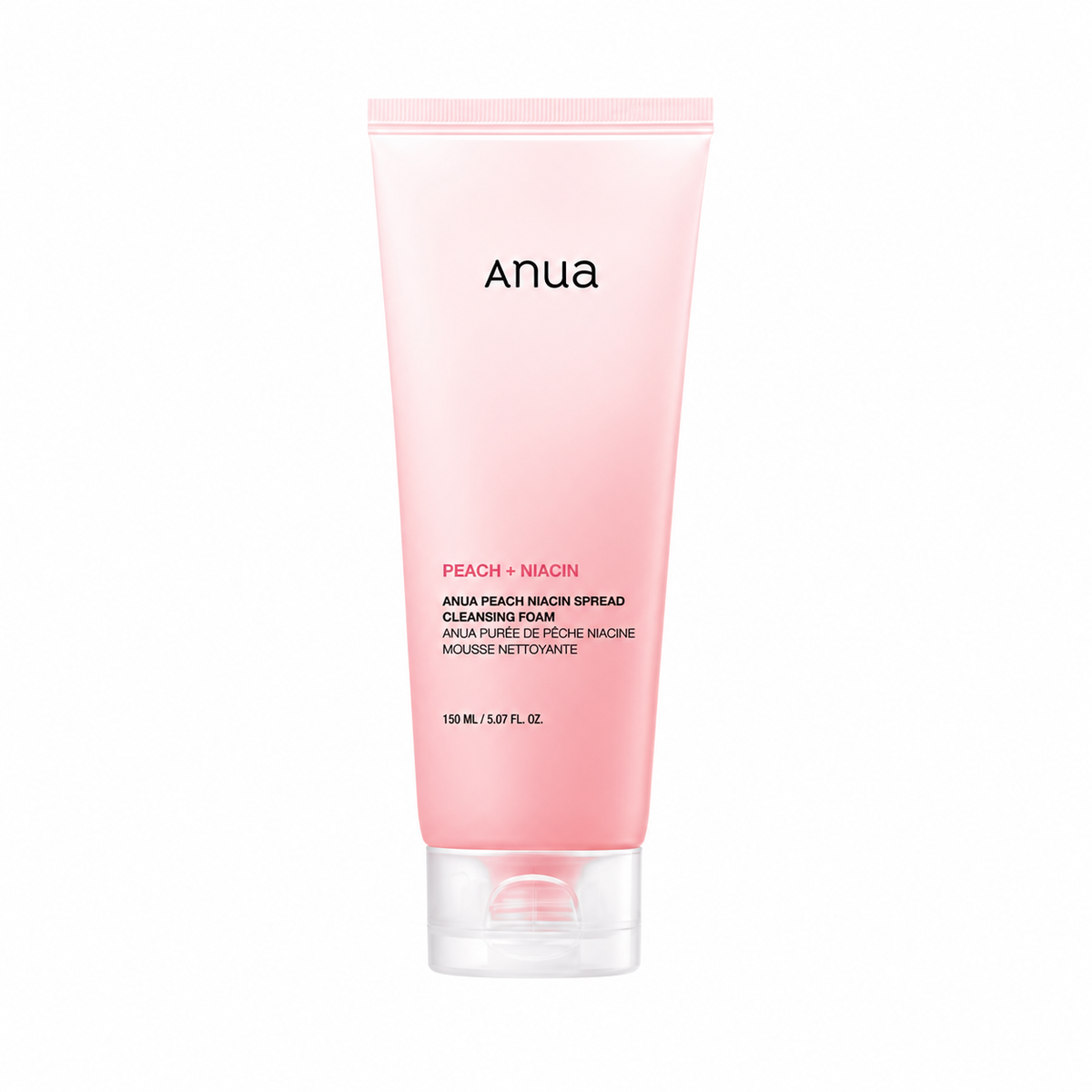 Anua Peach Niacin Spread Cleansing Foam 150ml | Korean Brightening Cleanser