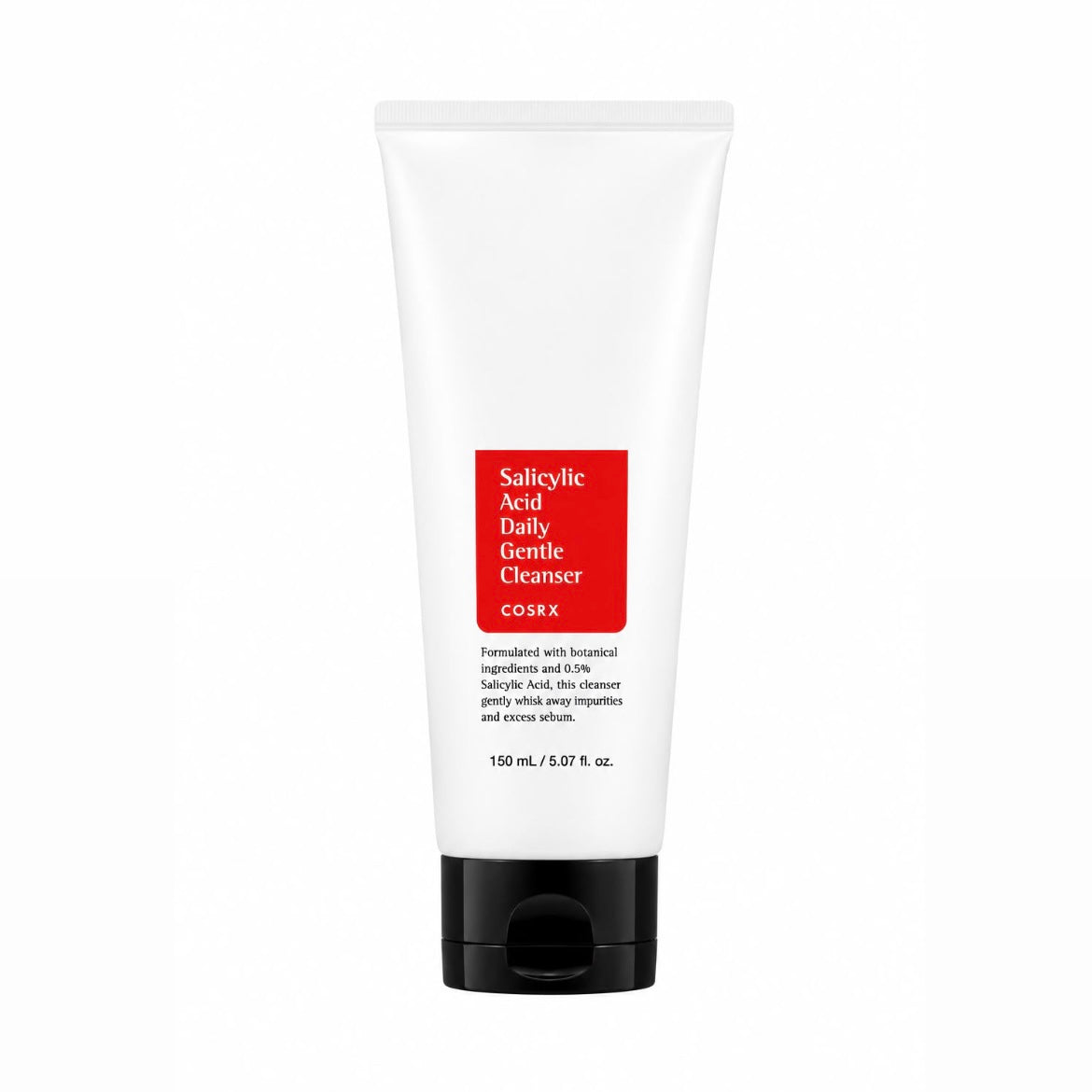 COSRX Salicylic Acid Daily Gentle Korean Acne Cleanser 150ml | BHA Pore Cleanser