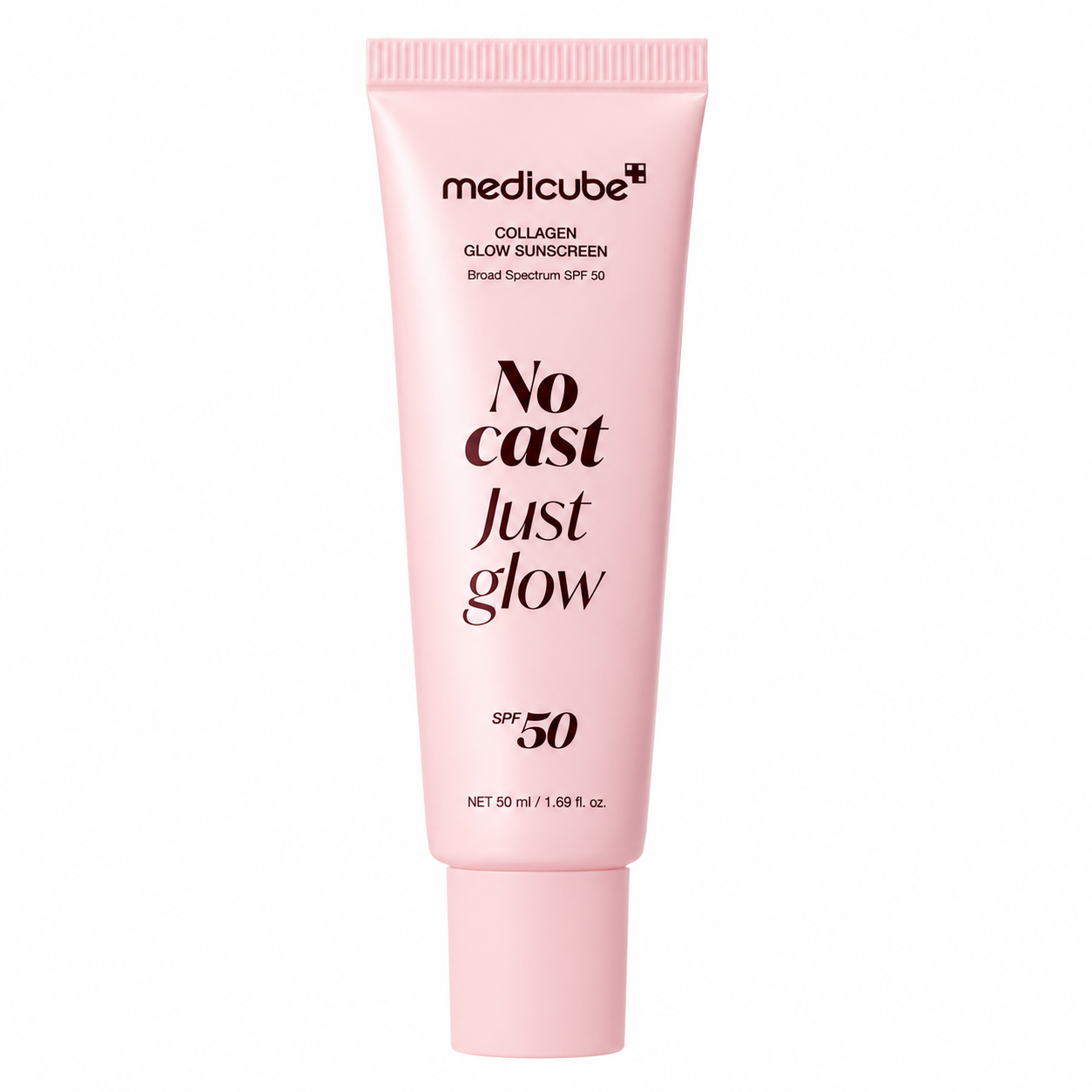 Medicube No Cast Just Glow Korean Sunscreen SPF50 | Brightening UV Protection