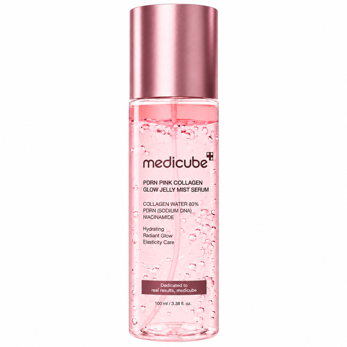 Medicube PDRN Pink Collagen Glow Jelly Mist Serum 100ml