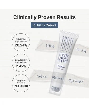 Dr.Althea Retinol Flat Eye Iron Firming Roller Serum 25ml | Korean Anti-Aging Eye Treatment