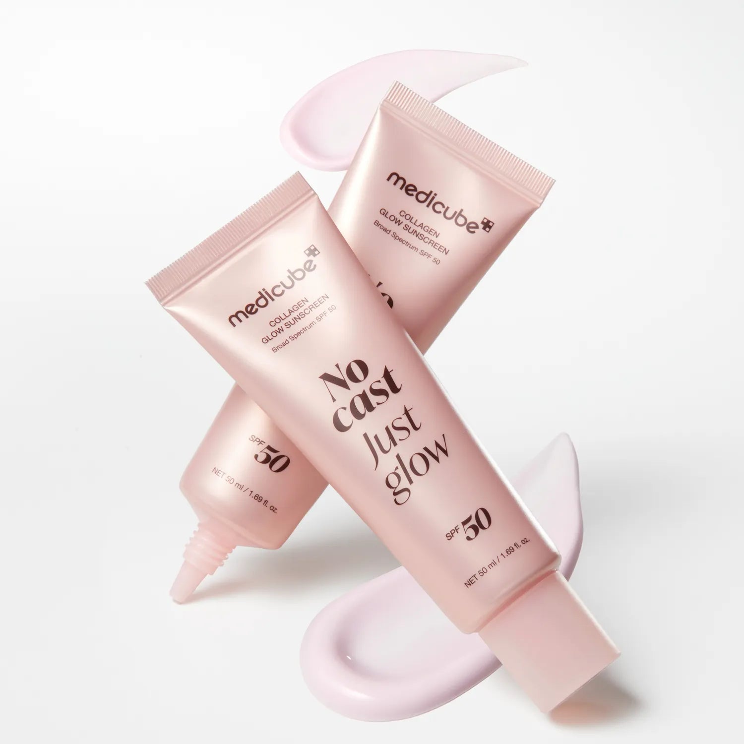 Medicube No White Cast Collagen Glow Korean Sunscreen SPF50 | Brightening UV Protection