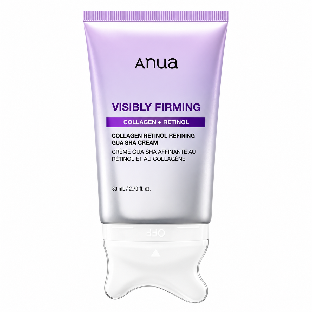 Anua Visible Firming Collagen Retinol Gua Sha Cream 80ml | Korean Firming Retinol Cream
