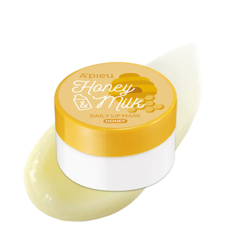 A'Pieu Honey & Milk Moisturizing Lip Balm | Korean Nourishing Hydrating Lip Care