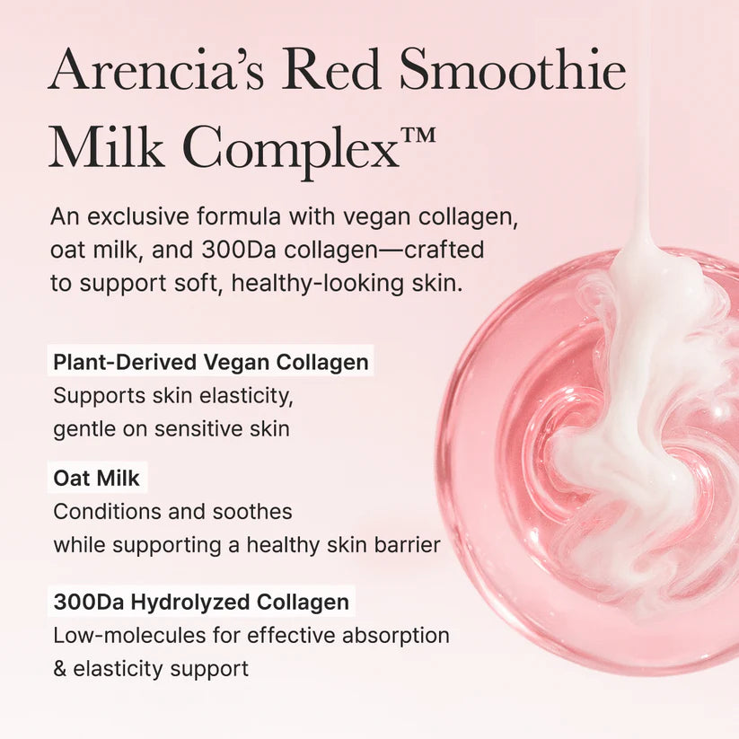 Arencia Red Smoothie Lotion 5 200ml | Korean Hydrating Lotion