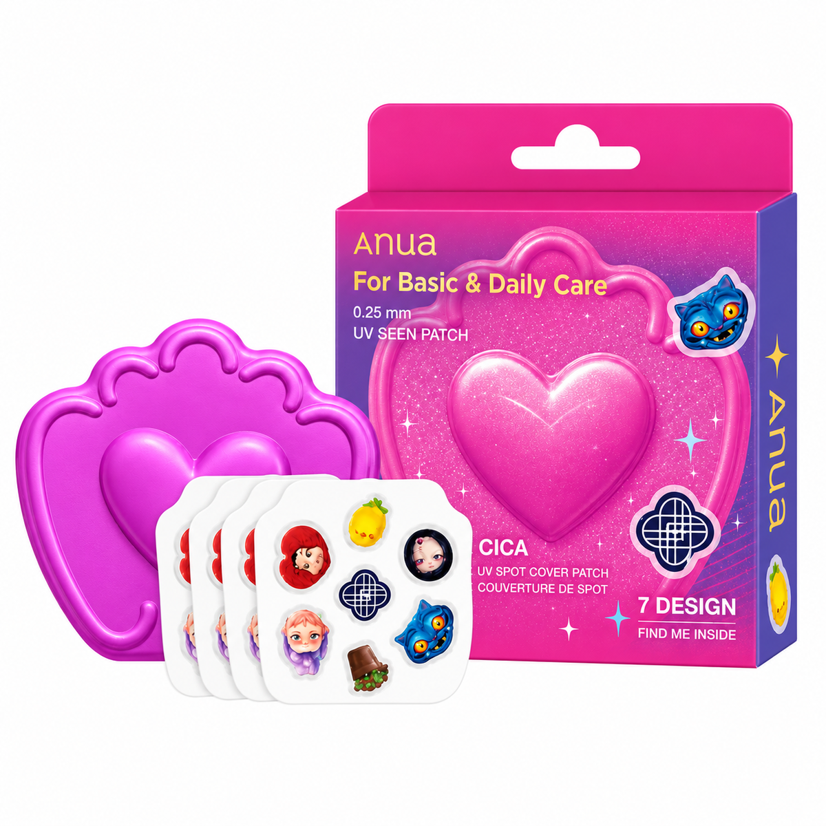 Anua k - Pop Ultra Thin Spot Cover Pimple Patches – 28 Pack