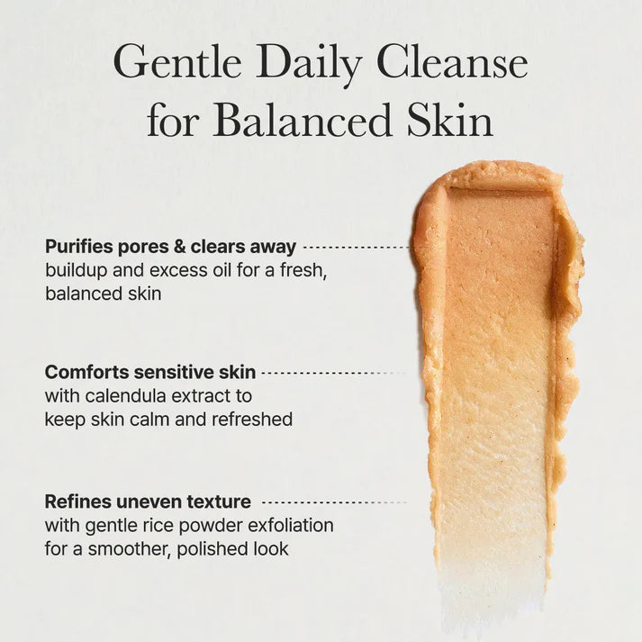 Arencia Calendula Rice Mochi Soothing Korean Foam Cleanser 120g | Gentle Calming Cleanser
