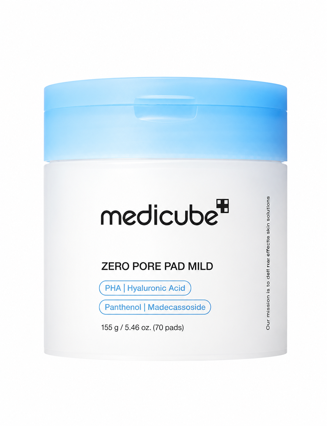 Medicube Zero Pore Mild Toning Pads 2.0 | Korean Gentle Pore Minimizing Pads