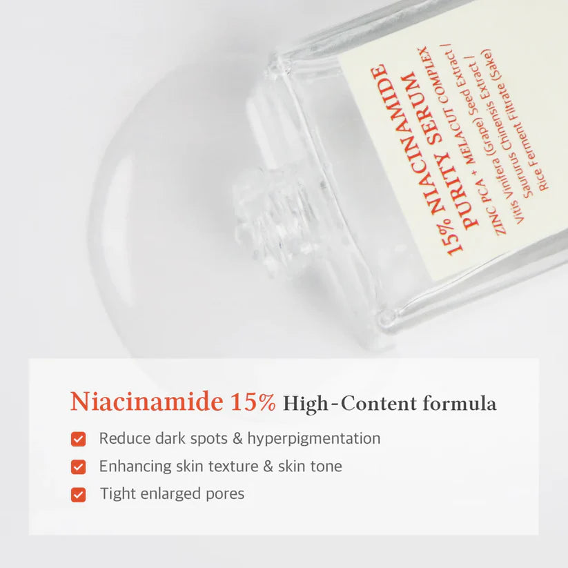 Dr.Althea 15% Niacinamide Purity Brightening Serum | Korean Dark Spot Correcting Serum