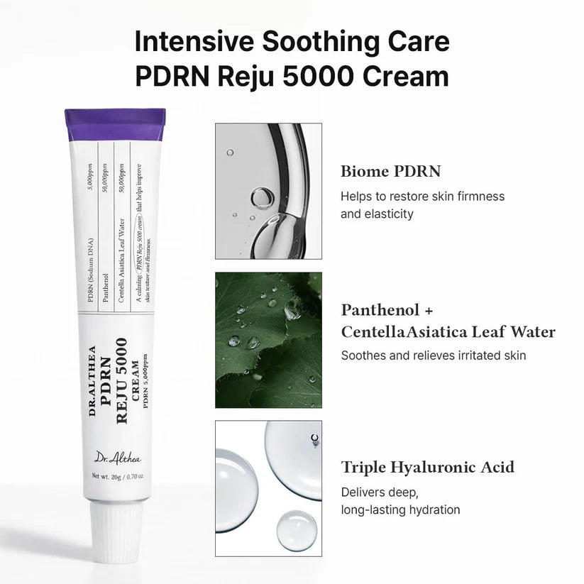 Dr.Althea Reju 5000 Rejuvenating Anti-Aging Cream 20g | Korean Skin Regenerating Cream