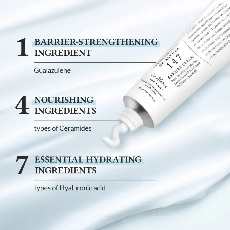 Dr.Althea 147 Skin Barrier Repair Cream | Korean Moisturizer for Sensitive Skin
