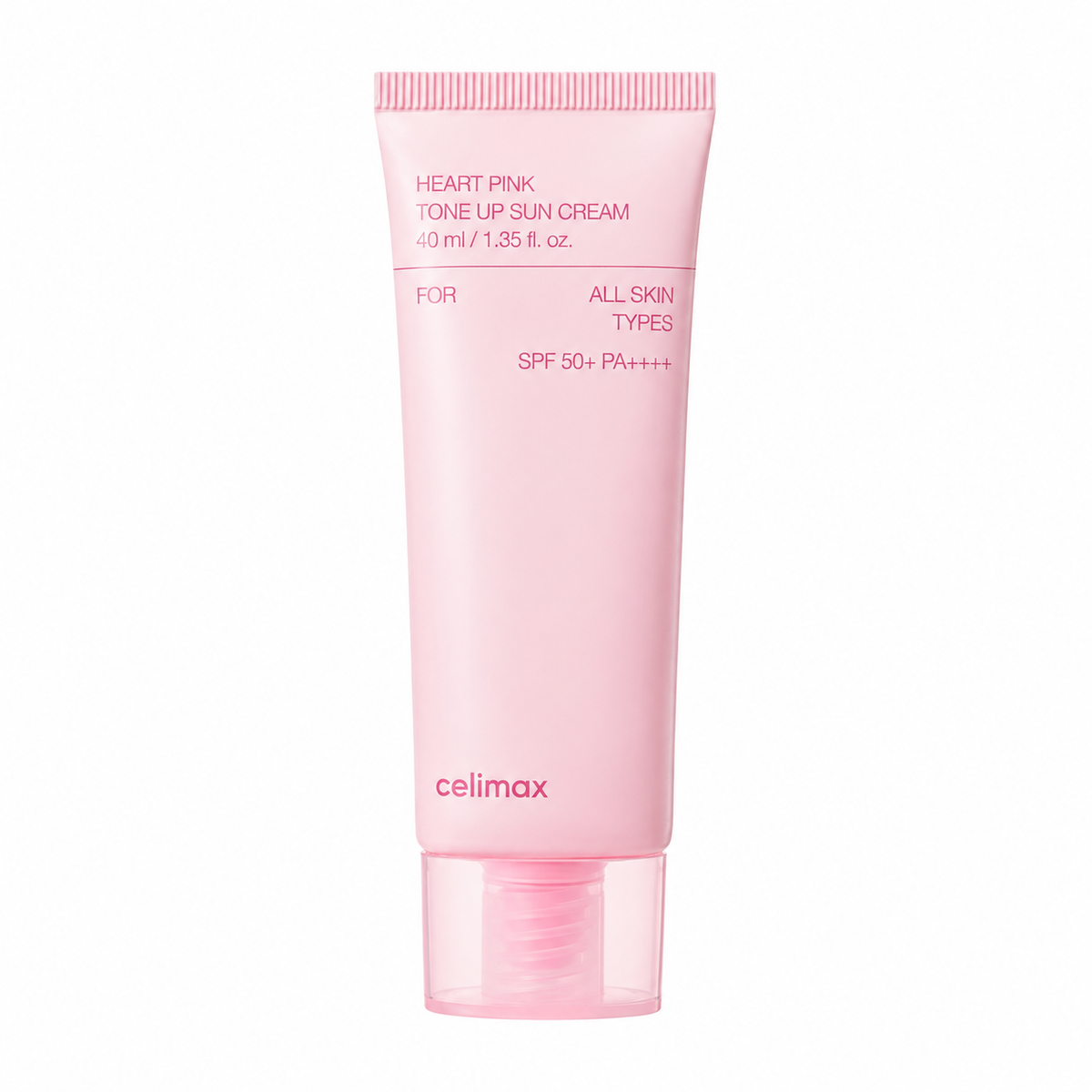 Celimax Heart Pink Tone-Up Korean Sunscreen SPF50 40ml | Brightening Sun Cream