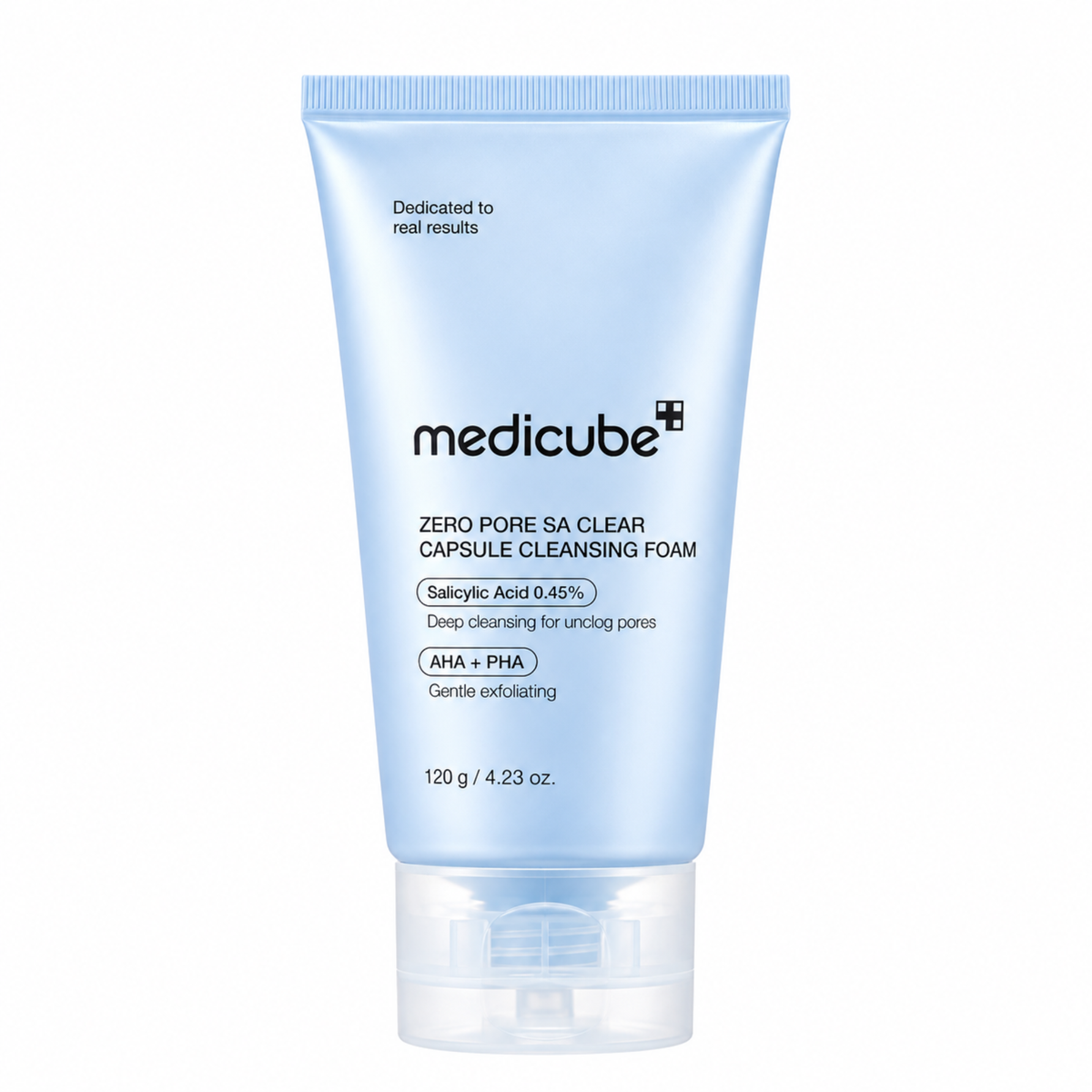 Medicube Zero Pore SA Clear Capsule Cleansing Foam 120g