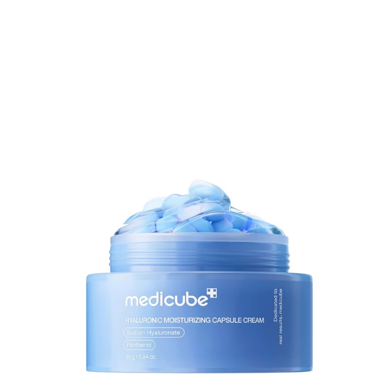 Medicube Hyaluronic Acid Moisturizing Capsule Cream 50g | Korean Deep Hydration Cream