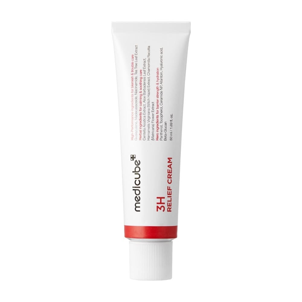 Medicube 3H Relief Soothing Barrier Cream | Korean Sensitive Skin Moisturizer