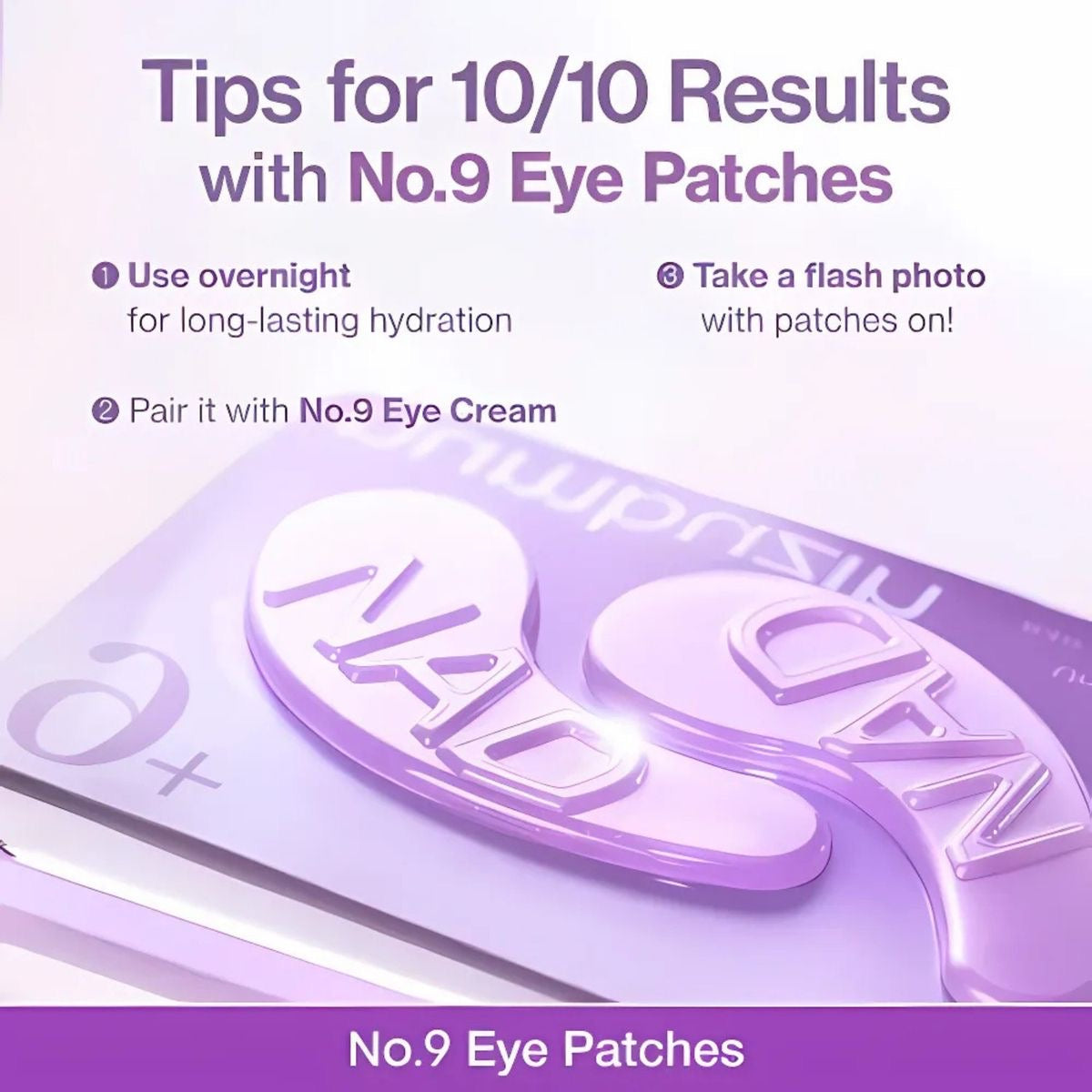 Numbuzin No.9 NAD+ Collagen Under Eye Patches 5ea