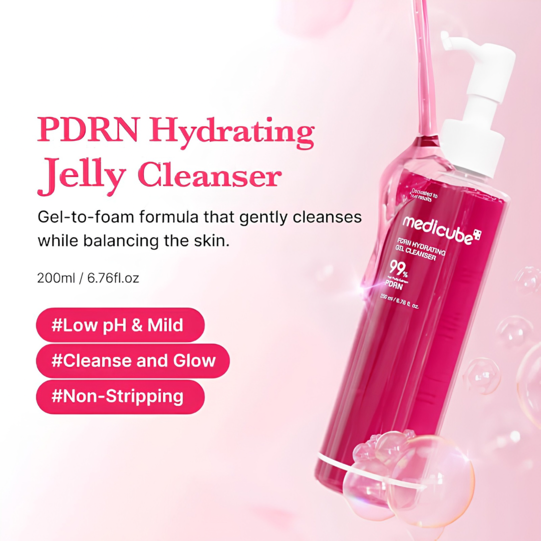 MEDICUBE PDRN Hydrating Gel Cleanser 200ml