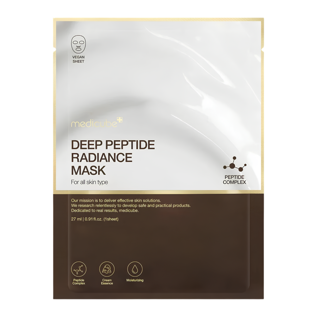 MEDICUBE Deep Peptide Radiance Sheet Mask 27ml