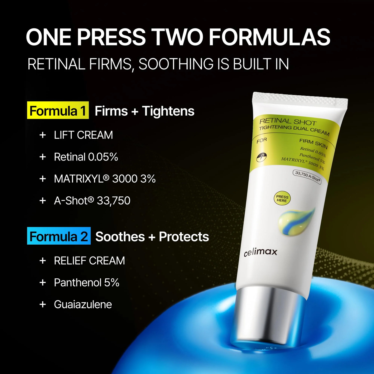 Celimax Retinal Shot Tightening Dual Cream