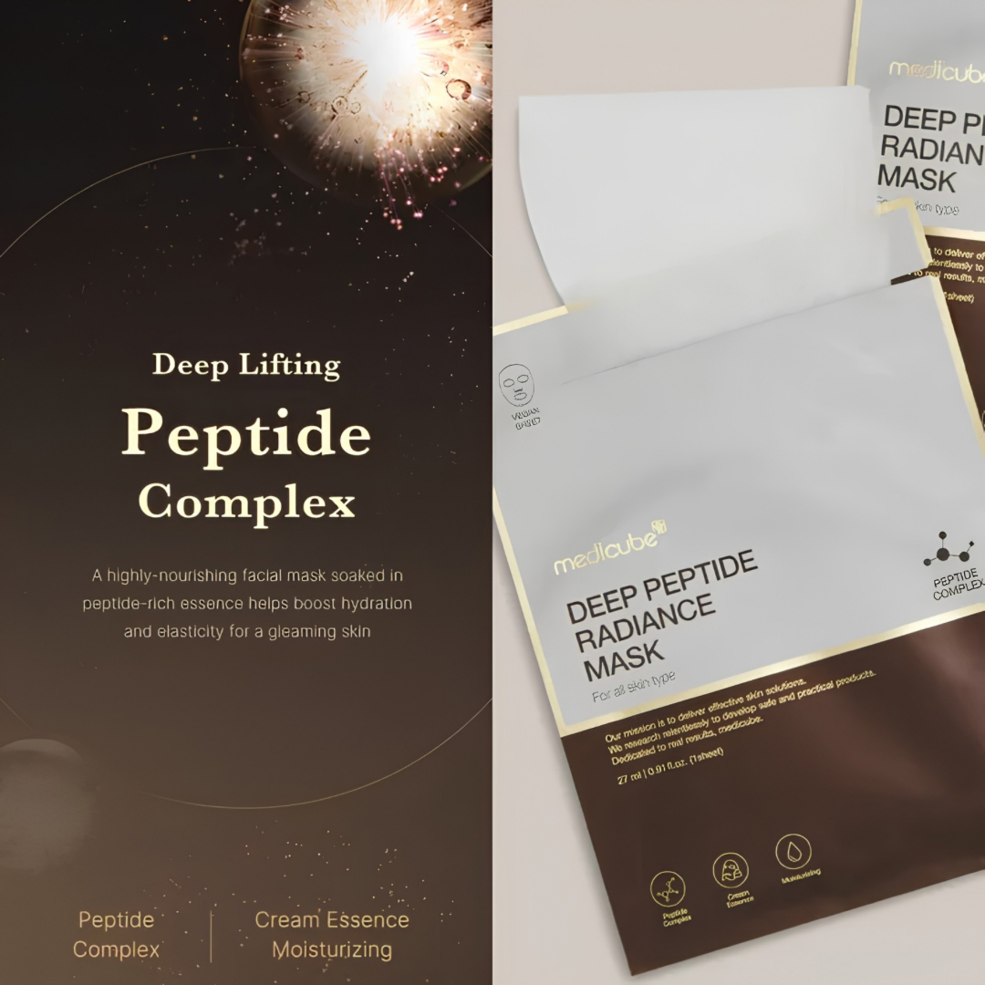 MEDICUBE Deep Peptide Radiance Sheet Mask 27ml