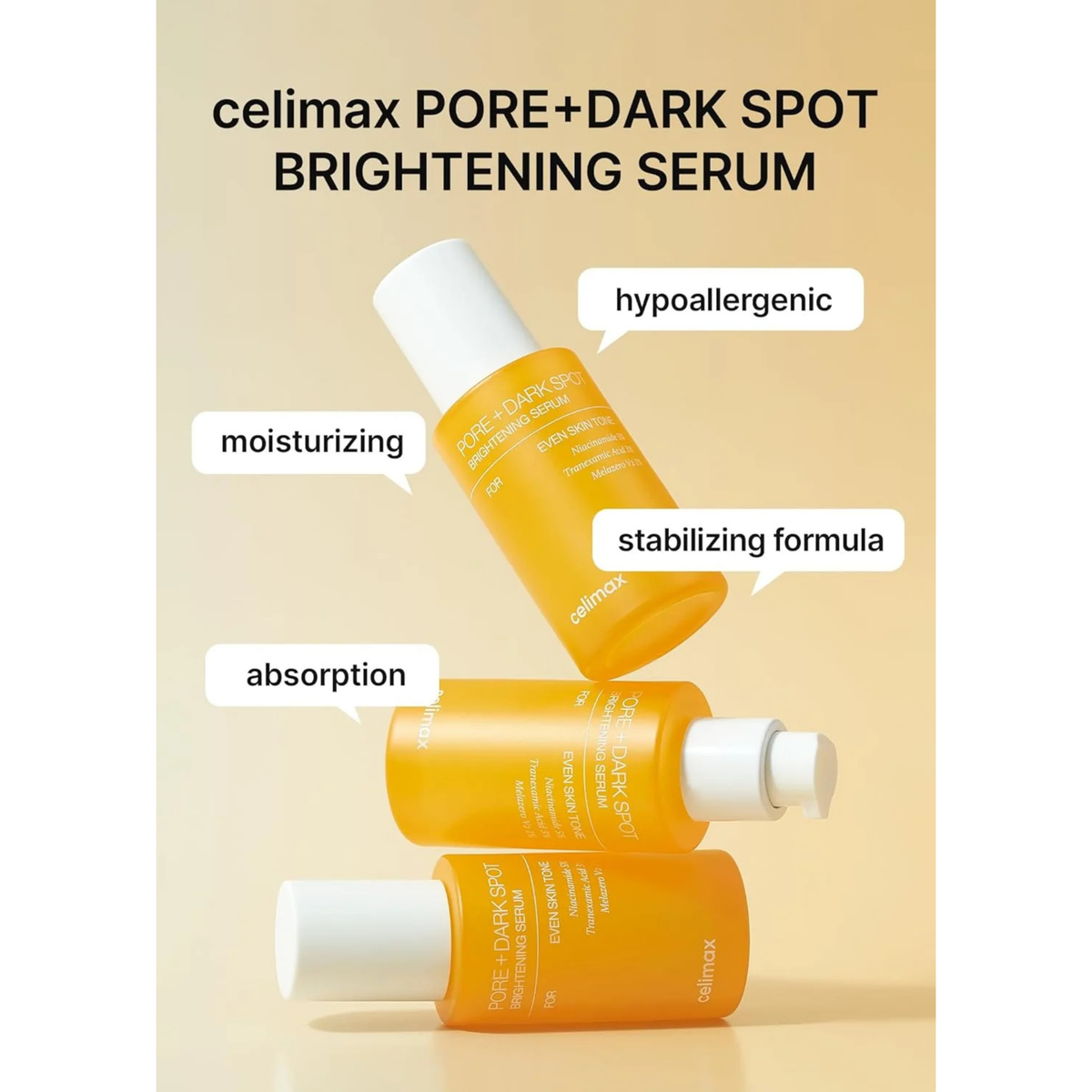 Celimax Pore + Dark Spot Brightening Serum
