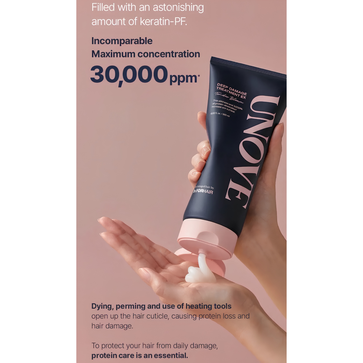 UNOVE Deep Damage Treatment EX Tender Bloom 320ml