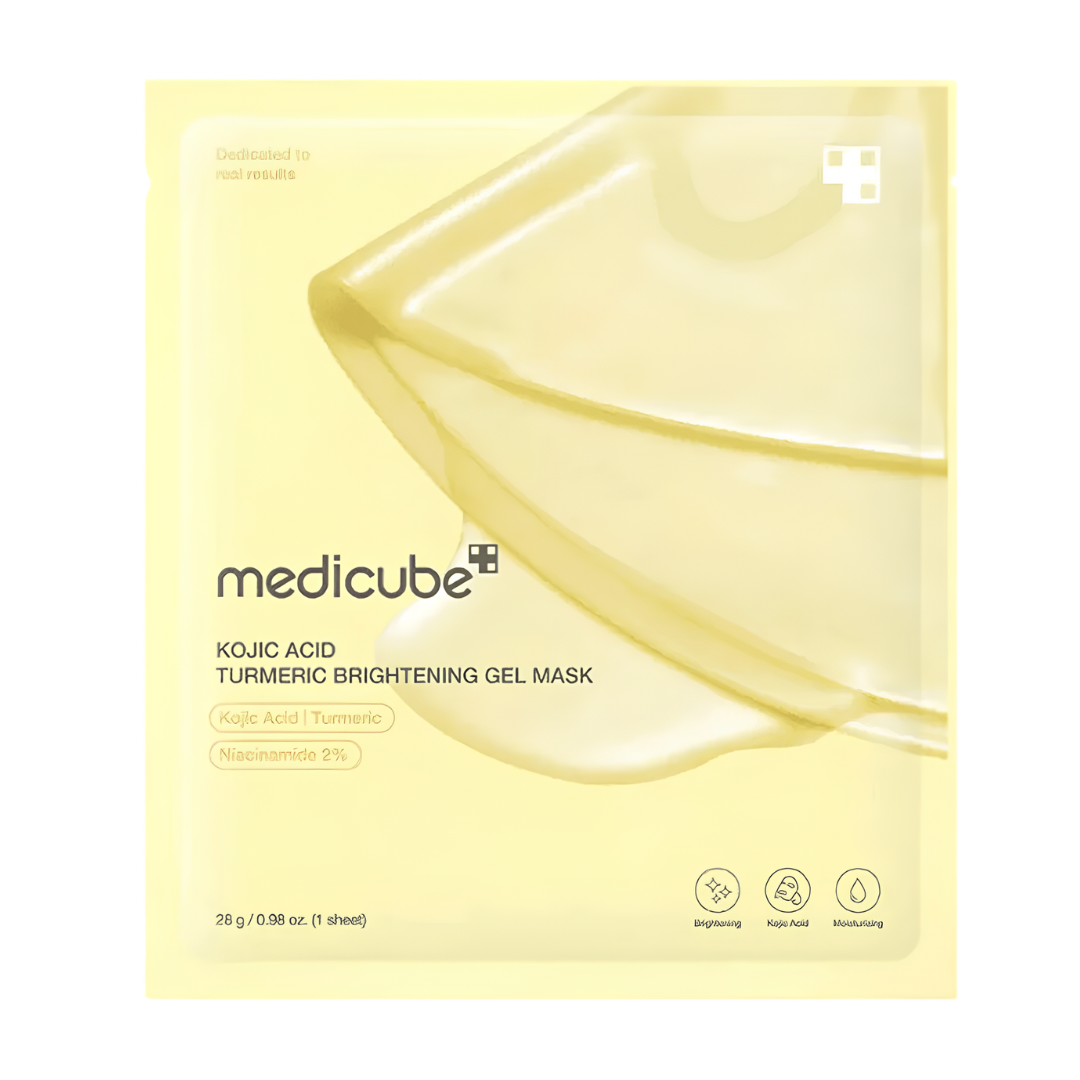 MEDICUBE Kojic Acid Turmeric Brightening Gel Mask