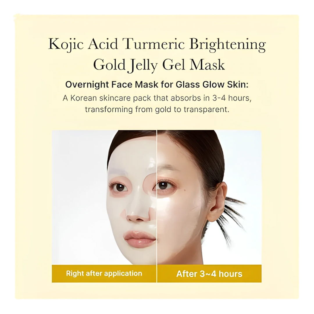 MEDICUBE Kojic Acid Turmeric Brightening Gel Mask