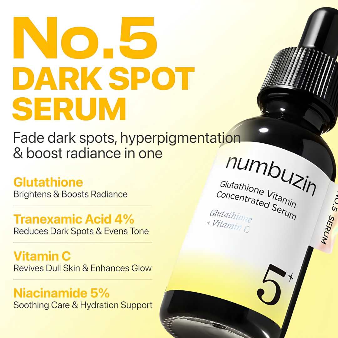 Numbuzin No.5 Vitamin Concentrated Brightening Serum 30ml