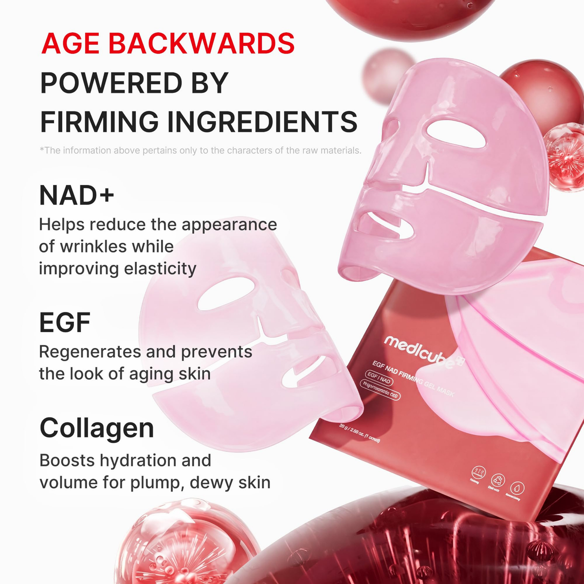 Medicube EGF NAD+ Firming Gel Mask 28g