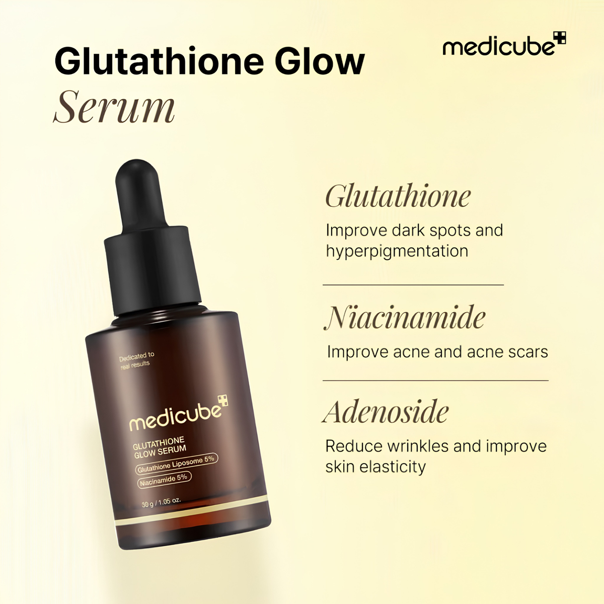 Medicube Glutathione Glow Serum 30g