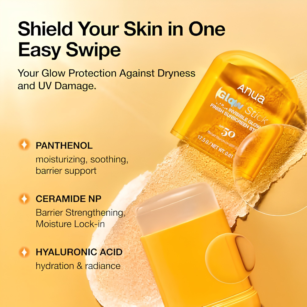 Anua Invisible Glow Finish Sun Stick