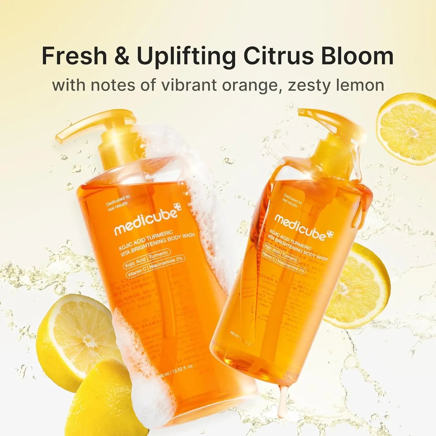 Medicube Kojic Acid Brightening Korean Body Wash | Dark Spot Body Cleanser
