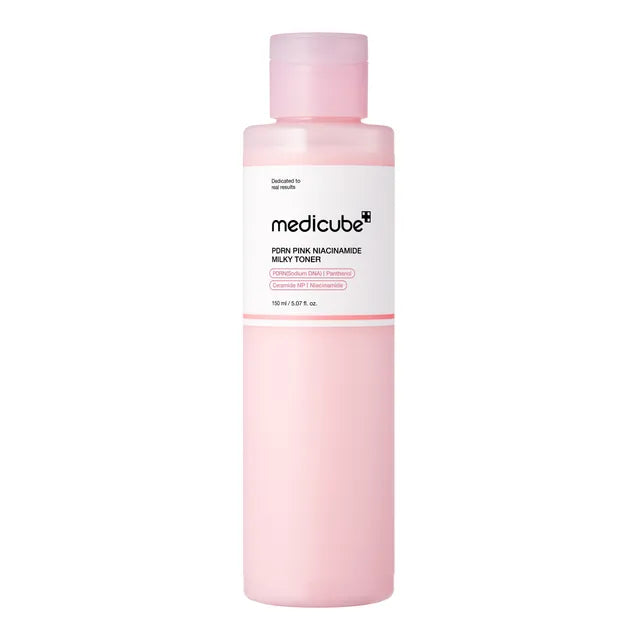 Medicube PDRN Pink Niacinamide Brightening Milky Korean Toner 150ml
