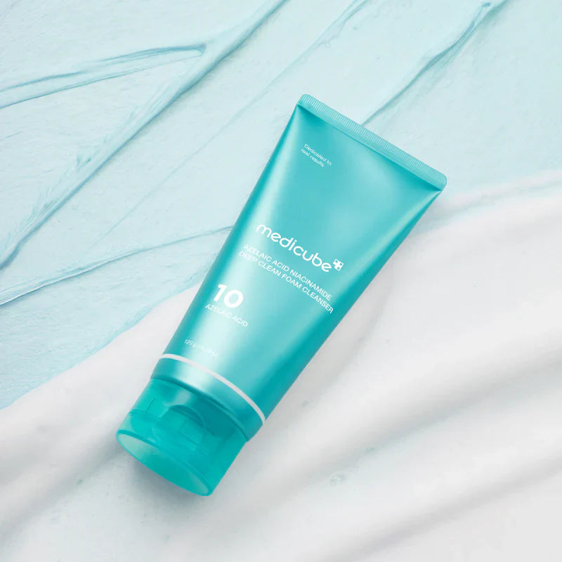 Medicube Azelaic Acid Niacinamide Deep Clean Korean Foam Cleanser 120g