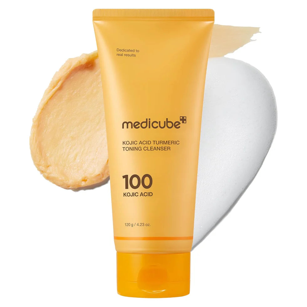 Medicube Kojic Acid Turmeric Brightening Toning Korean Cleanser | Dark Spot Cleanser