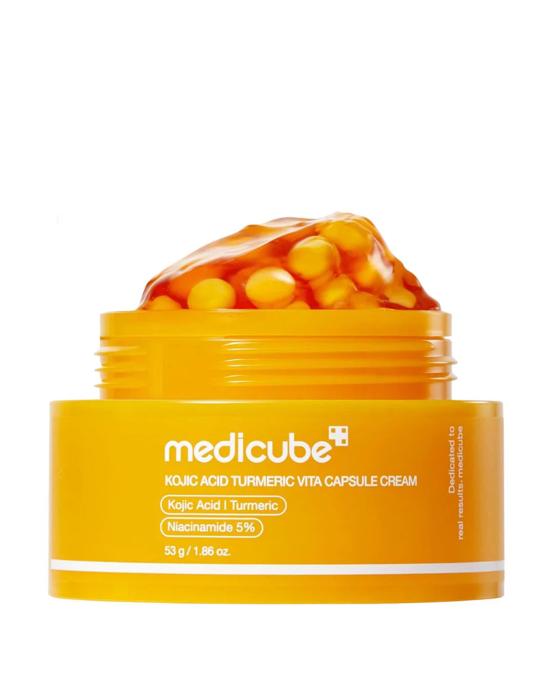 Medicube Kojic Acid Turmeric Vita Capsule Cream | Korean Dark Spot Moisturizer