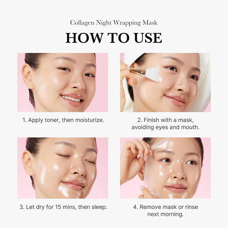 Medicube Collagen Night Wrapping Sleeping Mask 75ml | Korean Anti-Aging Face Mask