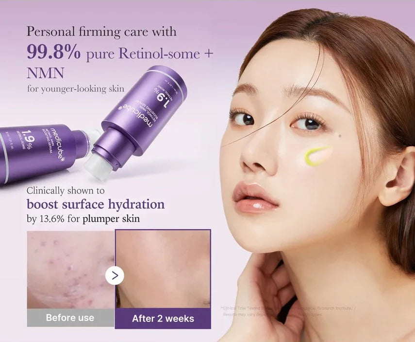 Medicube Retinol NMN Anti-Aging Boosting Serum 30ml | Korean Retinol Serum