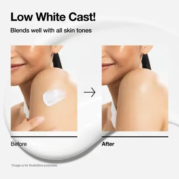 ANUA Zero-Cast Korean Sunscreen SPF50 50ml | Moisturizing No White Cast Sunscreen