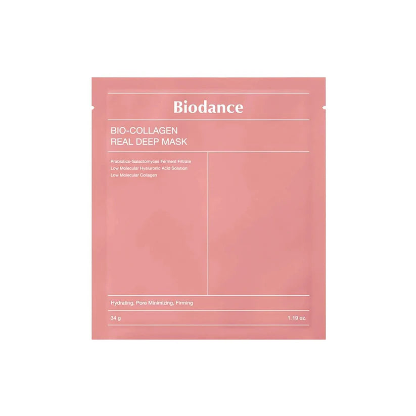 Biodance Bio Collagen Real Deep Firming Korean Mask 34g | Anti-Aging Collagen Sheet Mask