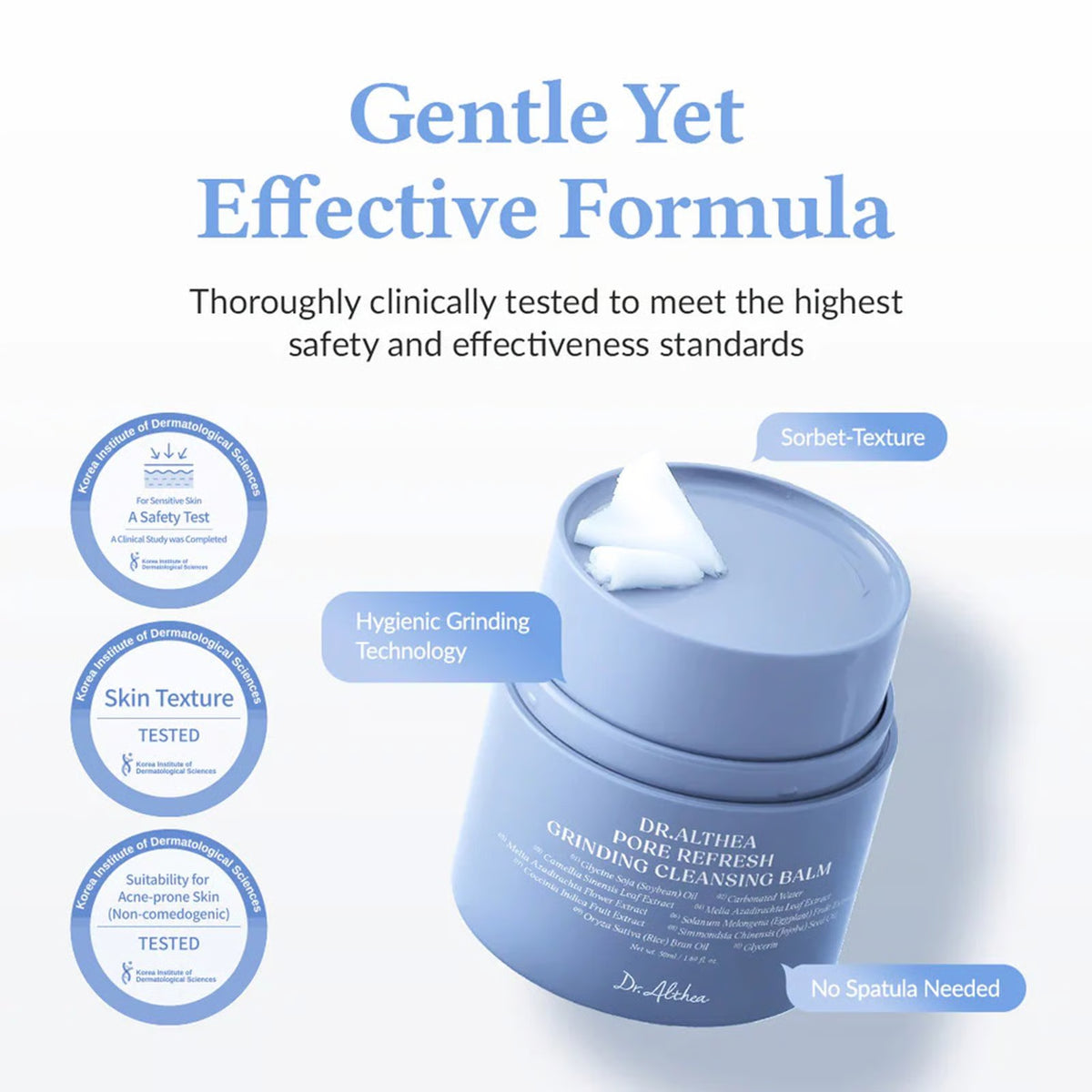 Dr.Althea Pore Refreshing Grinding Korean Cleansing Balm | Deep Pore Purifying Balm