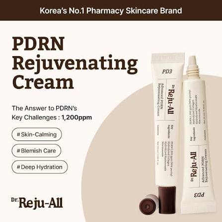 Dr. Rejuall Advanced PDRN Rejuvenating Cream 20ml | Korean Anti-Aging Renewal Skincare