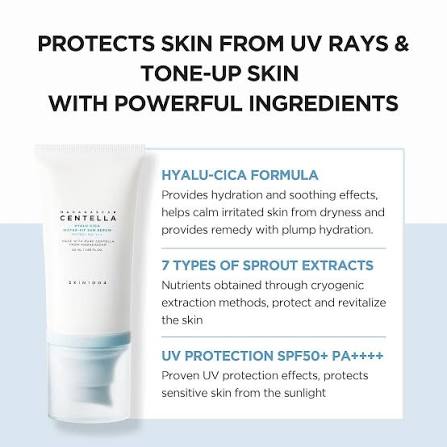 SKIN1004 Madagascar Centella Hyalu-Cica Water-Fit Sun Serum (SPF50+ PA++++) | Centella Sunscreen Serum
